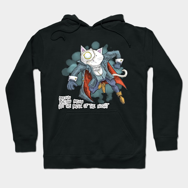 Cat-Tom of the Opera Hoodie by johnnybuzt